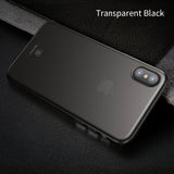 Baseus Ultra Thin Slim PP Frosted Back Phone Case For iPhone X & 10